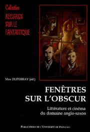 Cover of: Fenet̂res sur l'obscur
