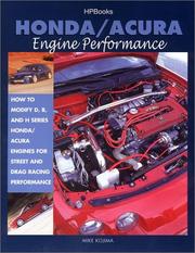 Cover of: Honda/Acura engine performance