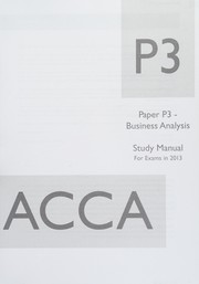Cover of: ACCA, for Exams in 2013