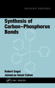 Cover of: Synthesis of carbon-phosphorus bonds