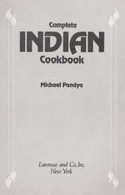 Cover of: Complete Indian cookbook