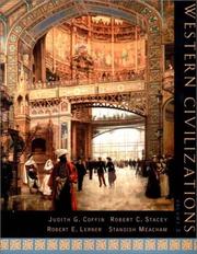 Cover of: Western civilizations, their history & their culture