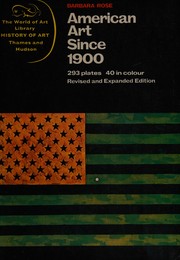 Cover of: American art since 1900