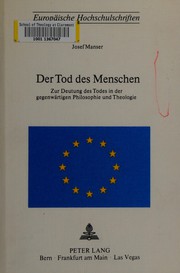 Cover of: Der Tod des Menschen