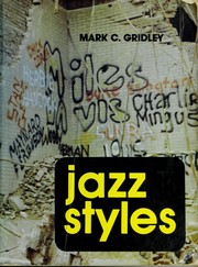 Cover of: Jazz Styles: History & Analysis