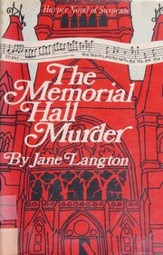 Cover of: The Memorial Hall murder