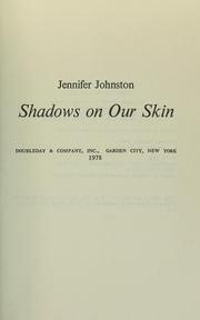 Cover of: Shadows on Our Skin