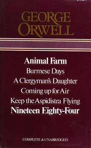 Cover of: Novels (Animal Farm / Burmese Days / Clergyman's Daughter / Coming Up for Air / Keep the Aspidistra Flying / Nineteen Eighty-Four)