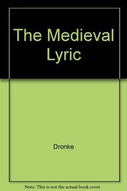 Cover of: The medieval lyric