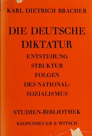 Cover of: Die deutsche Diktatur