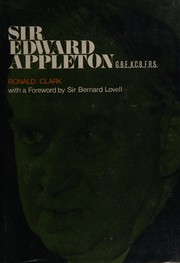 Cover of: Sir Edward Appleton