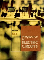 Cover of: Introduction to electric circuits