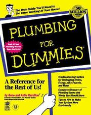 Cover of: Plumbing for Dummies (For Dummies Series)