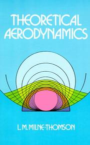 Cover of: Theoretical aerodynamics