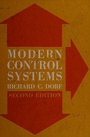 Cover of: Modern control systems