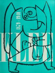 Cover of: Paul Klee, 1879-1940