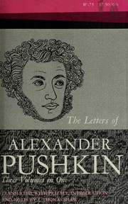 Cover of: The letters of Alexander Pushkin