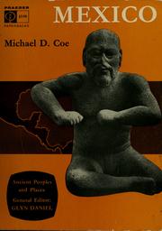 Cover of: Mexico: from the Olmecs to the Aztecs
