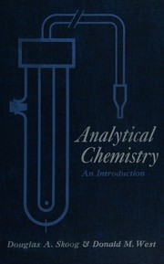 Cover of: Analytical chemistry