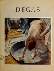 Cover of: Edgar-Hilaire-Germain Degas