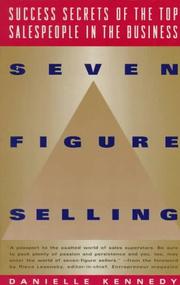 Cover of: Seven figure selling