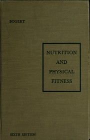 Cover of: Nutrition and physical fitness