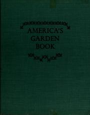 Cover of: America's garden book