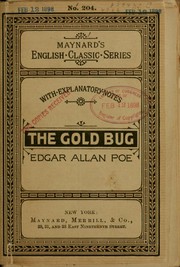 Cover of: The Gold-Bug