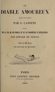 Cover of: Le diable amoureux