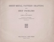Cover of: Sheet Metal Pattern Drafting and Shop Problems