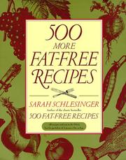 Cover of: 500 more fat-free recipes