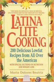 Cover of: Latina lite cooking