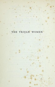 Cover of: The  Trojan women of Euripides