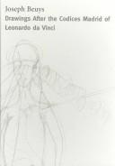 Cover of: Joseph Beuys: Drawings Based On The Codices Madrid By Da Vinci
