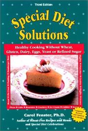 Cover of: Special diet solutions