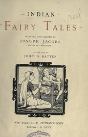 Cover of: Indian Fairy Tales