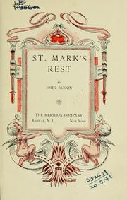 Cover of: St. Mark's rest