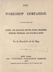 Cover of: The workshop companion