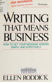 Cover of: Writing That Means Business
