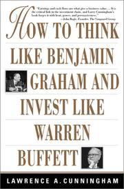 Cover of: How To Think Like Benjamin Graham and Invest Like Warren Buffett