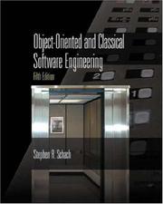 Cover of: Classical and object-oriented software engineering