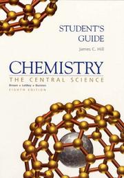 Cover of: Student's Guide to Chemistry, The Central Science