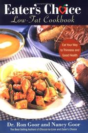 Cover of: Eater's Choice Low-Fat Cookbook: Your Way to Thinness and Good Health