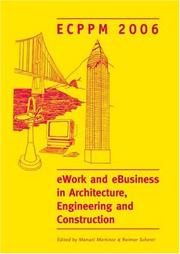 Cover of: eWork and eBusiness in Architecture, Engineering and Construction