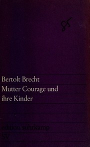 Cover of: Mutter Courage und ihre Kinder