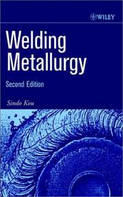 Cover of: Welding metallurgy