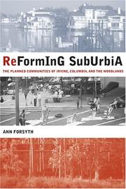 Cover of: Reforming Suburbia