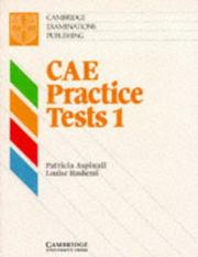 Cover of: CAE Practice Tests 1