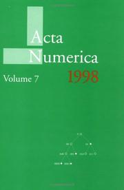 Cover of: Acta Numerica 1998