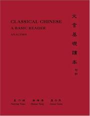 Cover of: Classical Chinese